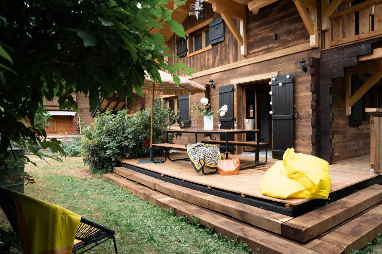 Le Petit Chalet De มงทริองด์ ภายนอก รูปภาพ